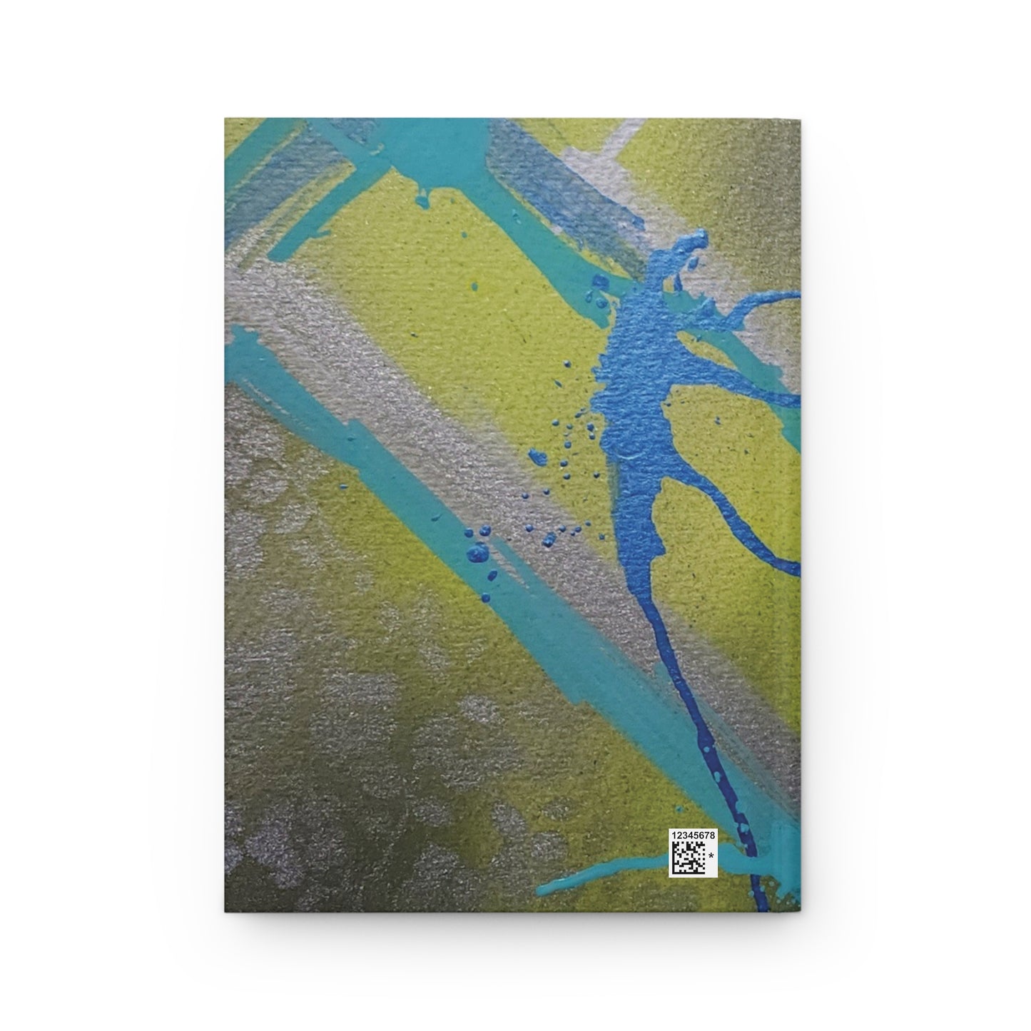 Creo Musa Journal: Abstract Lime & Indigo