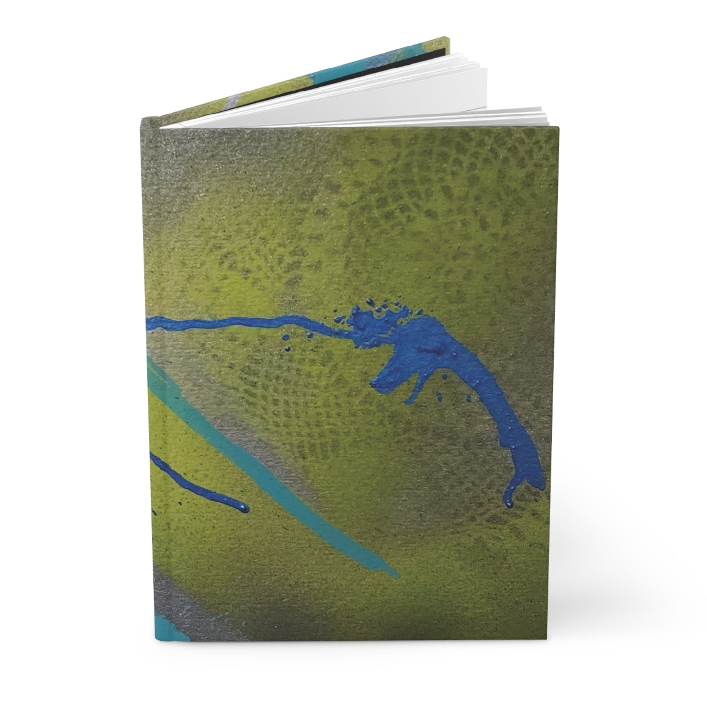 Creo Musa Journal: Abstract Lime & Indigo